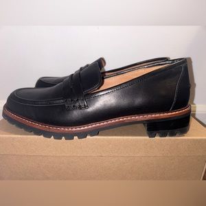 Madewell Corinne Lugsole Loafer Black Size 8.5 Women's